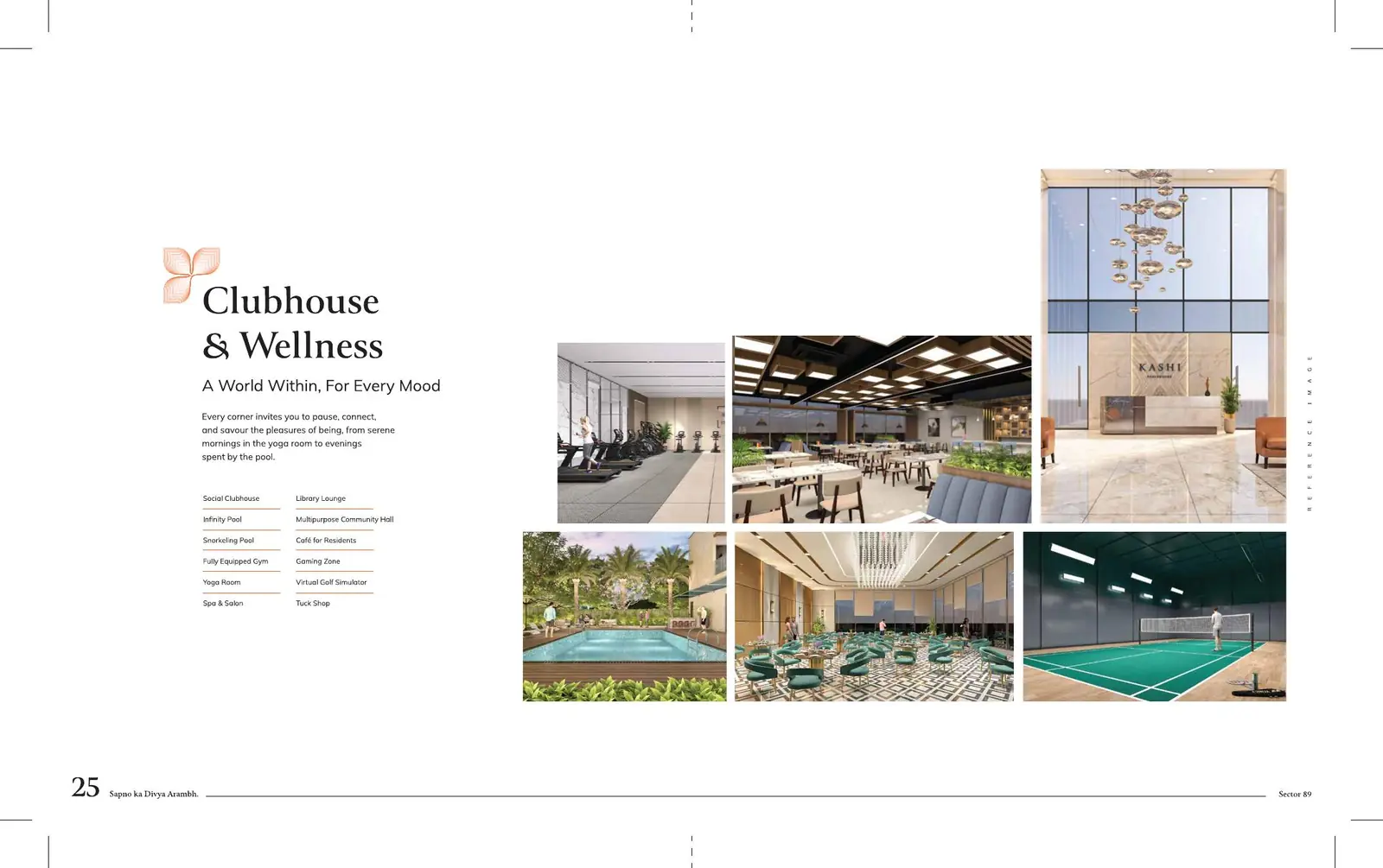 Clubhouse & Wellness at Kashi Grand Premium Floors