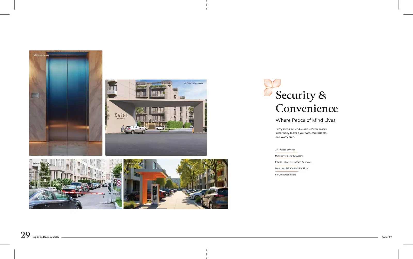 Security & Convenience at Kashi Grand Premium Floors